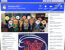 Tablet Screenshot of banderaisd.net